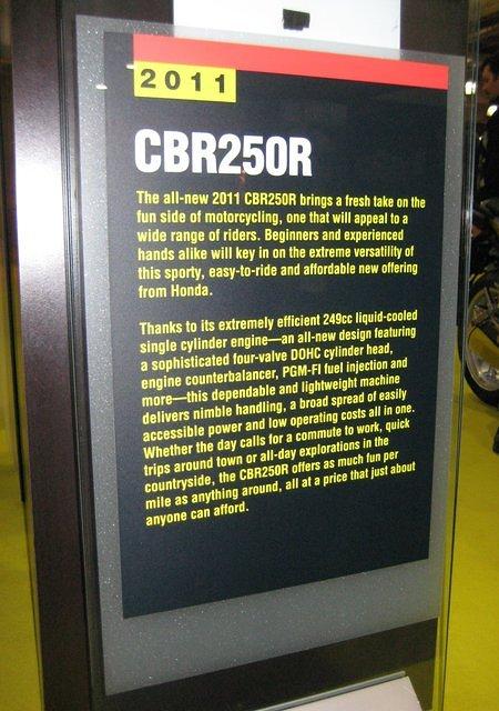 CBR 250R info