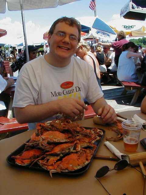 Andy likes crabs!