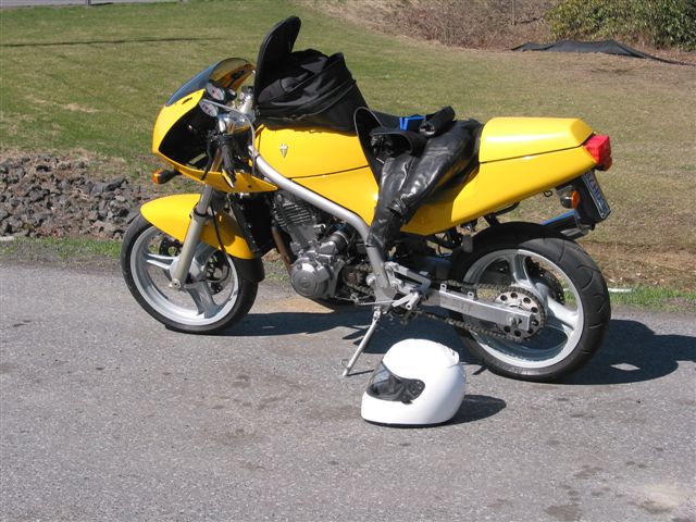 Chris H's MZ Scorpion Sport prior to it's "track only" usage.