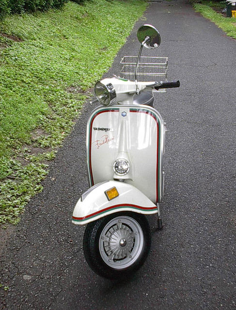 1978 Vespa 50 Special Emilio Pucci Signature model with less than 300 miles on it